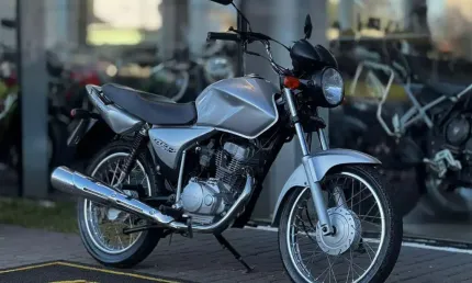 Honda cg-150 titan ks - prata - 2006/2007