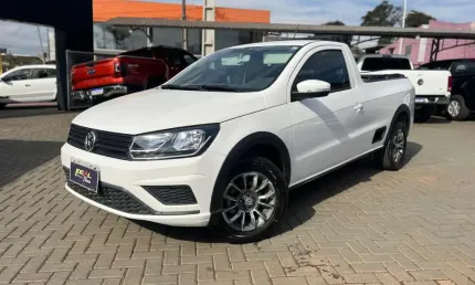 Volkswagen saveiro trendline - branca - 2016/2017