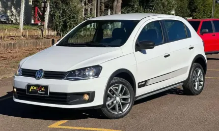 Volkswagen gol novo gol 1.0 track - branca - 2013/2014