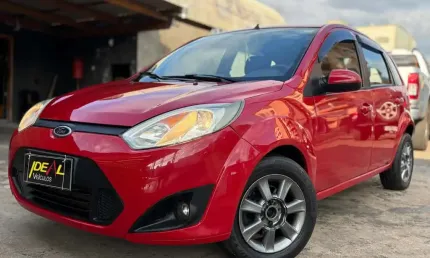Ford fiesta 1.0  - vermelha - 2013/2014