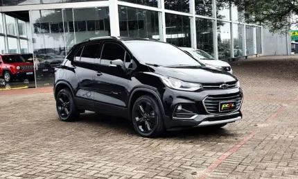 Chevrolet tracker midnight 1.4 turbo - preta - 2018/2019