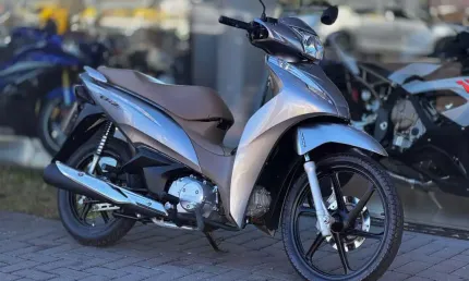 Honda biz 125 flex - prata - 2019/2019