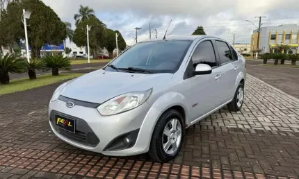 Ford fiesta sedan 1.6 flex - prata - 2012/2013