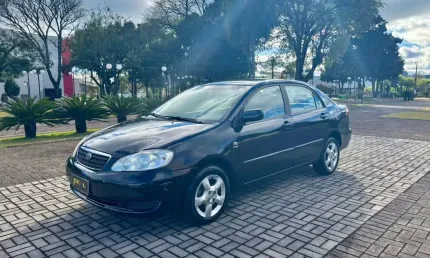 Toyota corolla xei 18 vvt - preta - 2006/2006