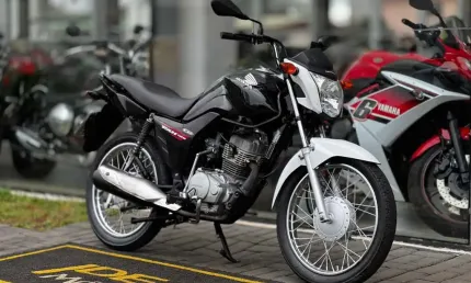 Honda cg-125 fan ks - preta - 2015/2015