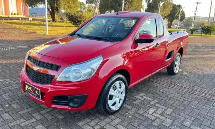 Chevrolet montana ls 1.4 - vermelha - 2014/2015