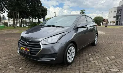 Hyundai hb20 1.0m comfor - cinza - 2017/2017