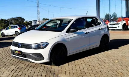 Volkswagen polo track 1.0 - branca - 2024/2024