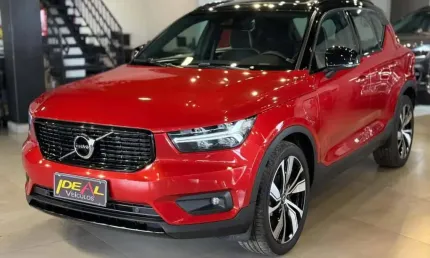 Volvo xc40 t-5 r-design - vermelha - 2021/2022