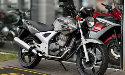 Honda cbx 250 twister  - cinza - 2008/2008