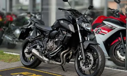 Yamaha mt-07 abs - preta - 2021/2022