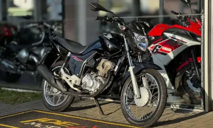 Honda cg-160 start  - preta - 2024/2024