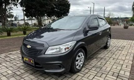Chevrolet onix 10 mt joye - cinza - 2017/2018
