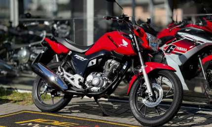 Honda cg-160 fan flex  - vermelha - 2023/2024