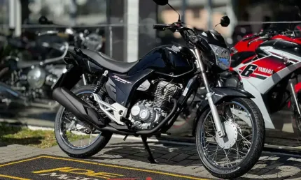 Honda cg-160 start  - preta - 2022/2022