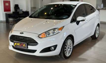 Ford fiesta plus 1.6 - branca - 2014/2014