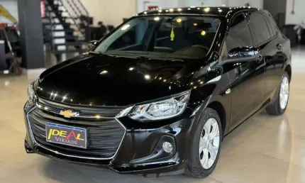 Chevrolet onix hatch ltz 1.0  - preta - 2022/2023