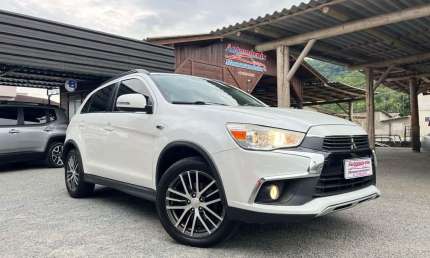 Mitsubishi asx 2.0 16v 4x4 flex aut.  - branca - 2017/2018