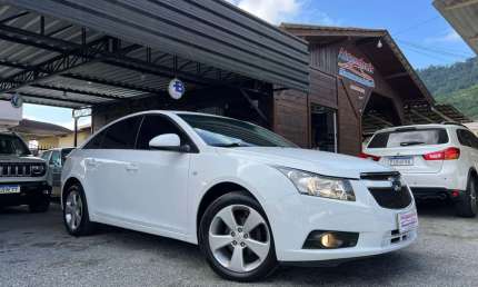 Chevrolet cruze lt 1.8 16v flexpower 4p aut.  - branca - 2012/2012