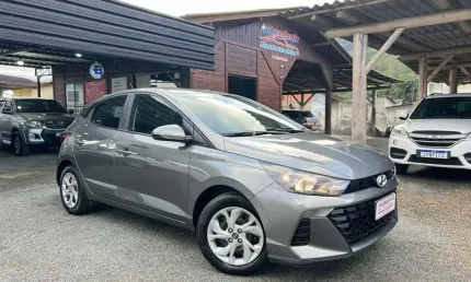 Hyundai hb20 comfort 1.0 flex 12v mec.  - cinza - 2023/2024