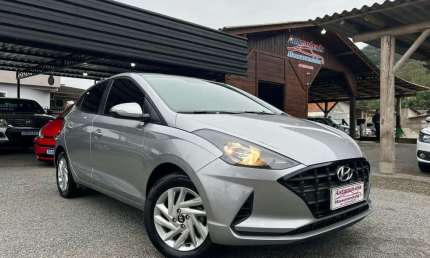 Hyundai hb20 evolution 1.0 flex 12v mec.  - prata - 2020/2021