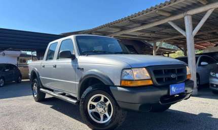 Ford ranger xls 2.8/2.8 storm  4x4 cd tb dies  - prata - 2004/2004
