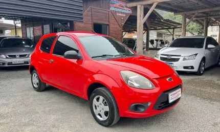 Ford ka 1.0 8v/1.0 8v st flex 3p - vermelha - 2013/2013