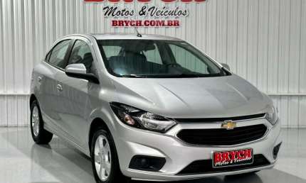 Chevrolet onix hatch lt 1.4 8v flexpower 5p aut. - prata - 2019/2019