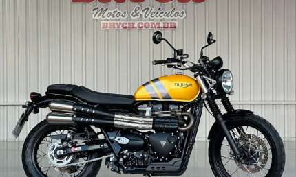 Triumph scrambler 900 abs - amarela - 2023/2024