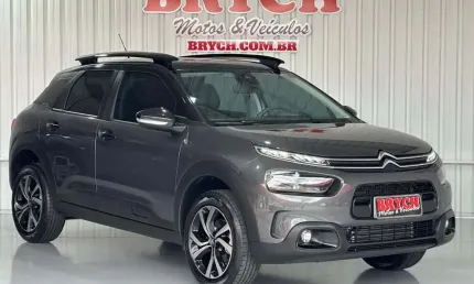 Citroën c4 cactus shine pack 1.6 turbo flex aut.  - cinza - 2023/2023