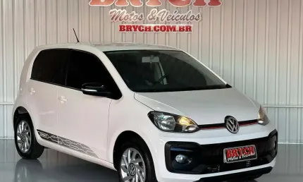 Volkswagen up connect 1.0 tsi total flex 12v 5p  - branca - 2019/2020