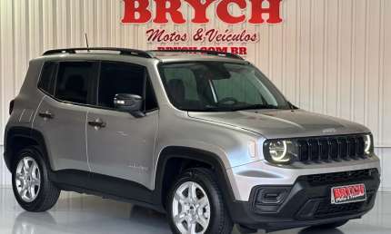 Jeep renegade sport t270 1.3 tb 4x2 flex aut. - prata - 2023/2024