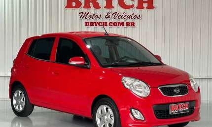 Kia picanto ex 3 1.0l/  mec.  - vermelha - 2010/2011