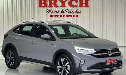 Volkswagen nivus highline 1.0 200 tsi flex aut.  - cinza - 2023/2024