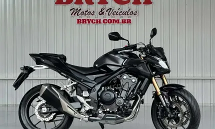 Honda cb 500 f abs - cinza - 2024/2024