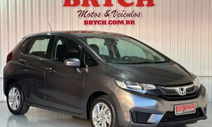 Honda fit lx 1.5 flexone 16v 5p mec.  - cinza - 2014/2015