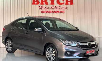 Honda city sedan ex 1.5 flex 16v 4p aut.  - cinza - 2021/2021