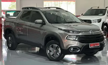 Fiat toro freedom 1.8 16v flex aut.  - cinza - 2020/2021