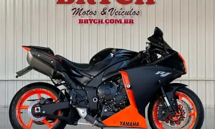 Yamaha yzf r-1  - preta - 2011/2012