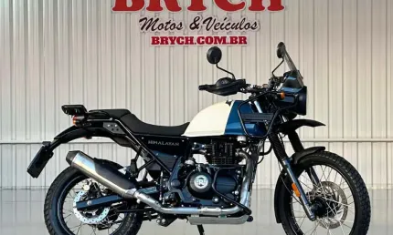 Royal enfield himalayan 411 efi abs - azul - 2022/2022