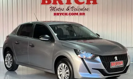 Peugeot 208 like 1.0 flex manual - cinza - 2023/2023