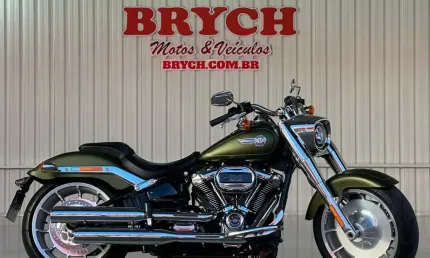 Harley davidson fat boy flfbs  - verde - 2022/2022