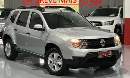 Renault duster expression 1.6 flex 16v aut.  - prata - 2019/2020