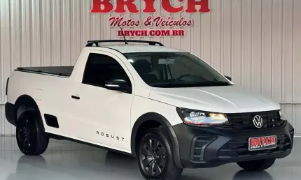 Volkswagen saveiro robust 1.6 total flex 8v  - branca - 2023/2024