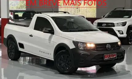 Volkswagen saveiro robust 1.6 total flex 8v  - branca - 2023/2024