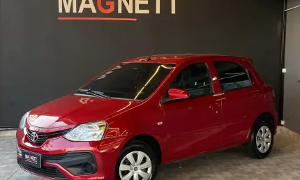 Toyota etios 1.3 x 16v flex 4p automatico 2018