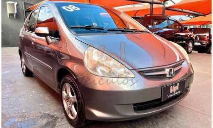 Honda fit lxl flex - cinza - 2008/2008