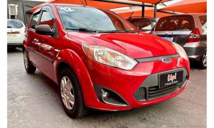 Ford fiesta flex - vermelha - 2011/2012