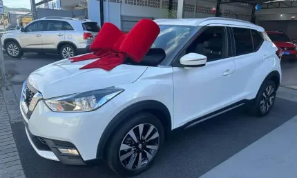 Nissan kicks sv cvt - branca - 2017/2018