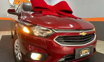 Chevrolet onix 1.0mt lt unico dono - vermelha - 2017/2017